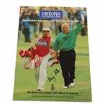 John Daly & Greg Rita Signed 1996 OPEN Championship at Royal Lytham Program JSA ALOA