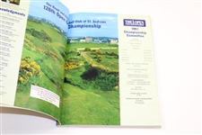 Tom Lehman Signed 1997 OPEN Championship at Royal Troon Program JSA ALOA