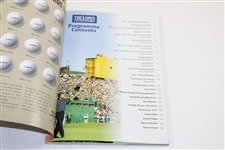 Justin Leonard Signed 1998 OPEN Championship at Royal Birkdale Program with Pair Sheet JSA ALOA