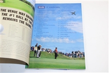 Mark O'Meara Signed 1999 OPEN Championship at Carnoustie Program with Pair Sheet JSA ALOA