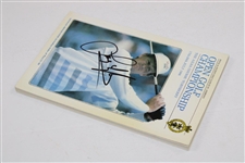 Sandy Lyle Signed 1986 OPEN Championship at Turnberry Program JSA ALOA