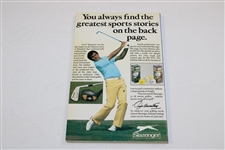 Sandy Lyle Signed 1986 OPEN Championship at Turnberry Program JSA ALOA