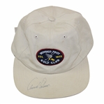 Arnold Palmer Signed 2001 Winged Foot Est. 1923 Circle Patch Logo Hat JSA ALOA