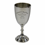 1922 Aberdovey Golf Club Sterling silver Captains Prize Trophy Cup