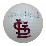 Stan Musial Signed St. Louis Cardinals Logo Golf Ball JSA ALOA