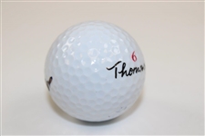 Peter Thomson Signed Personal Logo 'Thommo' 6 Golf Ball JSA ALOA