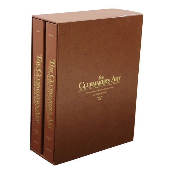 The Clubmakers Art Vol I & II 2nd Edition Revised & Expanded Ltd Ed Book #100/250 Signed by Author Jeff Ellis