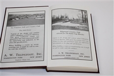 2005 Ltd Ed 'Tillinghast: Creator of Golf Courses' Deluxe Book #787 Signed by Philip Young with Slipcase