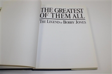 1996 'The Greatest of Them All: The Legend of Bobby Jones' Book by Martin Davis