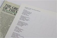 1996 'The Greatest of Them All: The Legend of Bobby Jones' Book by Martin Davis