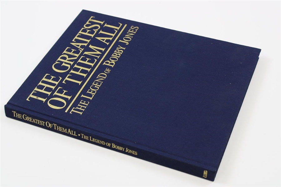 1996 The Greatest of Them All: The Legend of Bobby Jones Hardcover Book by Martin Davis