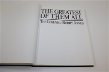 1996 'The Greatest of Them All: The Legend of Bobby Jones' Hardcover Book by Martin Davis