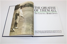 1996 'The Greatest of Them All: The Legend of Bobby Jones' Hardcover Book by Martin Davis