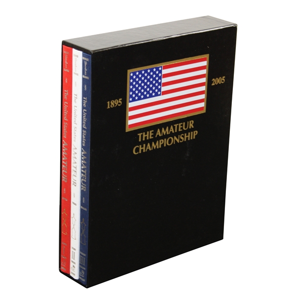 2006 The Amateur Championship 1895-2005 History Books Includes Vol. 1, 2 & 3 with Slip Case