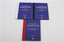 2006 'The Amateur Championship 1895-2005' History Books Includes Vol. 1, 2 & 3 with Slip Case