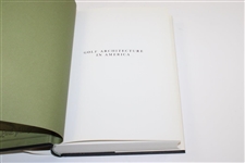 Golf Architecture in America: Its Strategy and Construction' Book by George C. Thomas, Jr. (Reprint)
