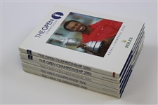 Five (5) OPEN Championship Annuals - 2000(x2), 2002, 2005 & 2006 