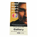 Mario Lemiuex Signed 1998 Toyota Mario Lemieux Celebrity Inv Ticket JSA ALOA 