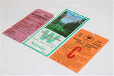 1965. 1988, & 1998 PGA Championship Tickets