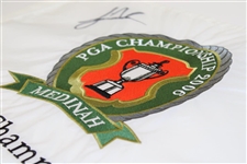 Tiger Woods Signed 2006 PGA Championship at Medinah Embroidered Flag JSA FULL #BB56059
