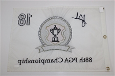 Tiger Woods Signed 2006 PGA Championship at Medinah Embroidered Flag JSA FULL #BB56059