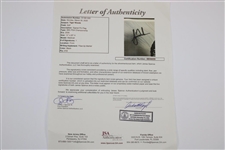 Tiger Woods Signed 2006 PGA Championship at Medinah Embroidered Flag JSA FULL #BB56059