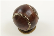 Masters Leather Berckman's Baseball with Stand & Original Packaging