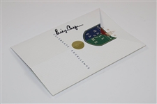 Billy Casper Signed World Golf Hall of Fame Pamphlet JSA ALOA