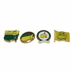 1997, 1998, 1999 & 2000 Masters Tournament Commemorative Pins
