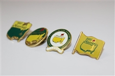 1997, 1998, 1999 & 2000 Masters Tournament Commemorative Pins