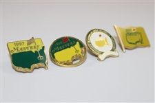 1997, 1998, 1999 & 2000 Masters Tournament Commemorative Pins