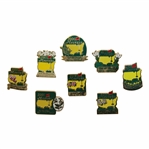 2001-2008 Masters Tournament Commemorative Pins