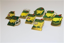 2001-2008 Masters Tournament Commemorative Pins