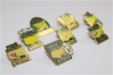 2001-2008 Masters Tournament Commemorative Pins