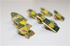 2001-2008 Masters Tournament Commemorative Pins
