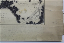 Historic Augusta National Amen Corner Plans Signed by Alister MacKenzie with Handwritten Notes - JSA & PSA - Newly Discovered!