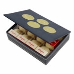Ben Hogan Four Major Championship Medals Display Box with Dozen (4 Sleeves) Hogan Apex 90 Golf Balls