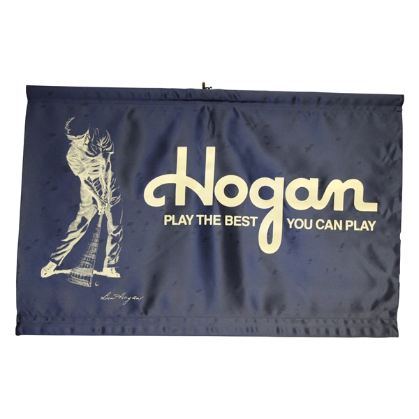 Classic Undated Hogan Co. Play The Best You Can Play Blue Banner