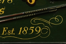 Classic 'McCabe & Ross Club Makers St. Andrews Est. 1859 'Pin High Everywhere' Wood Display