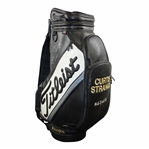 Curtis Strange Signed Personal Titleist FootJoy NetJets Full Size Golf Bag with 2008 JSA ALOA