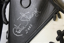Curtis Strange Signed Personal Titleist FootJoy NetJets Full Size Golf Bag with '2008' JSA ALOA