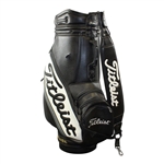 Curtis Strange Signed Personal Titleist FootJoy NetJets Full Size Golf Bag with '2008' JSA ALOA