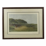 Douglas Adams Print A Difficult Bunker Gifted from Cumberland CC Members - Framed
