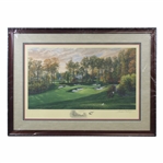 2002 18th Hole Caves Valley GC Ltd Ed #194/850 Print Signed by Artist Linda Hartaugh - Framed