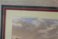 2002 '18th Hole Caves Valley GC' Ltd Ed #194/850 Print Signed by Artist Linda Hartaugh - Framed