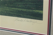 2002 '18th Hole Caves Valley GC' Ltd Ed #194/850 Print Signed by Artist Linda Hartaugh - Framed