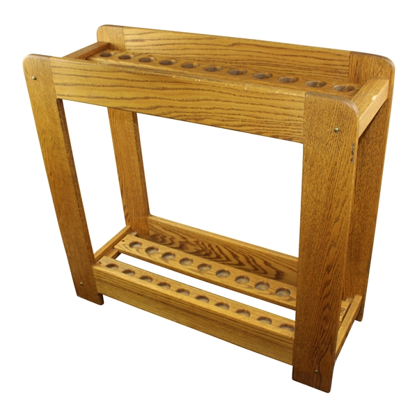 Wood Golf Club Holder/Display