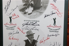 Multi-Signed 1938-1998 'Augusta/Greenbrier' Poster with Snead, Bolt, Ford & others JSA ALOA