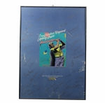 Multi-Signed 1988 Doug Sanders Kingwood Celebrity Classic Poster - Framed JSA ALOA