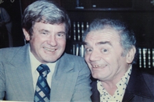 Ernest Borgnine Signed Photo to Doug Sanders - Framed JSA ALOA